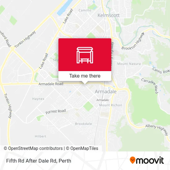 Mapa Fifth Rd After Dale Rd