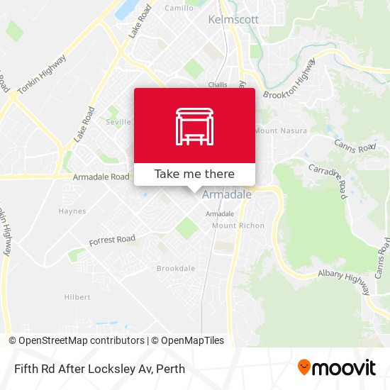 Fifth Rd After Locksley Av map