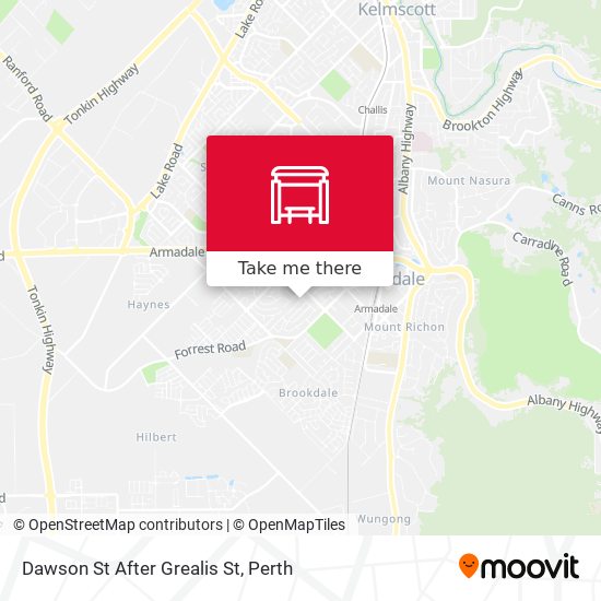 Dawson St After Grealis St map
