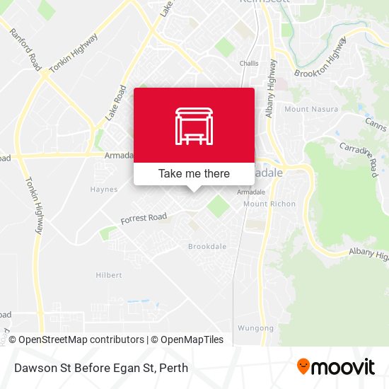 Dawson St Before Egan St map