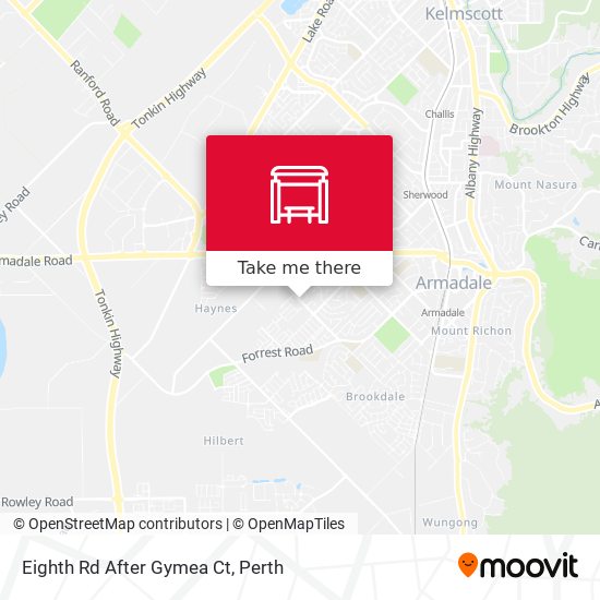 Eighth Rd After Gymea Ct map