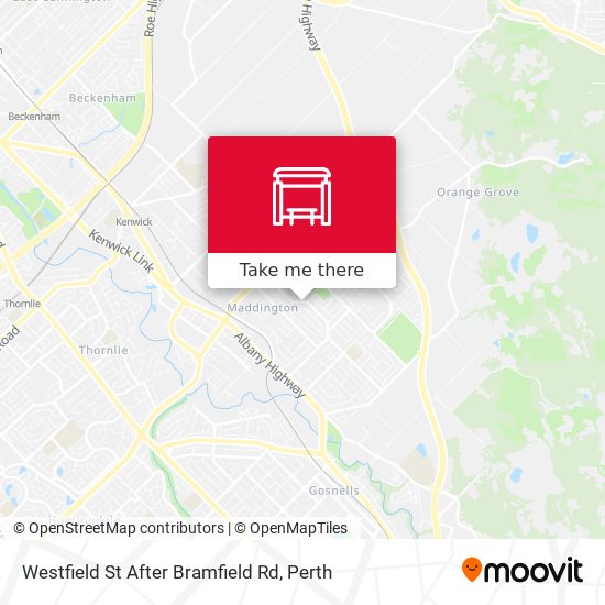 Westfield St After Bramfield Rd map
