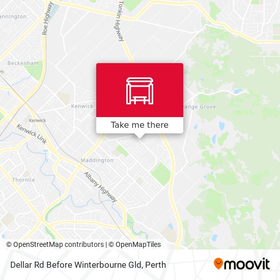 Dellar Rd Before Winterbourne Gld map