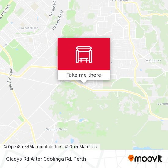 Gladys Rd After Coolinga Rd map