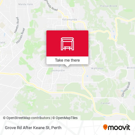 Grove Rd After Keane St map