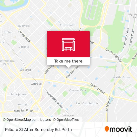 Pilbara St After Somersby Rd map