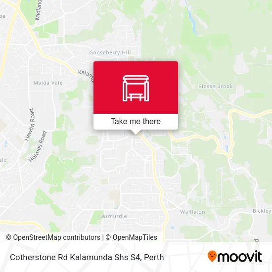 Cotherstone Rd Kalamunda Shs S4 map