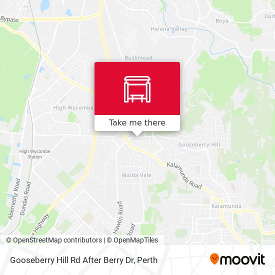 Gooseberry Hill Rd After Berry Dr map