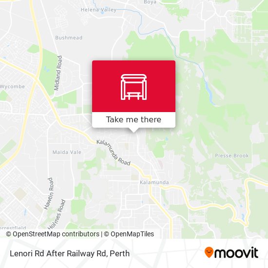Lenori Rd After Railway Rd map