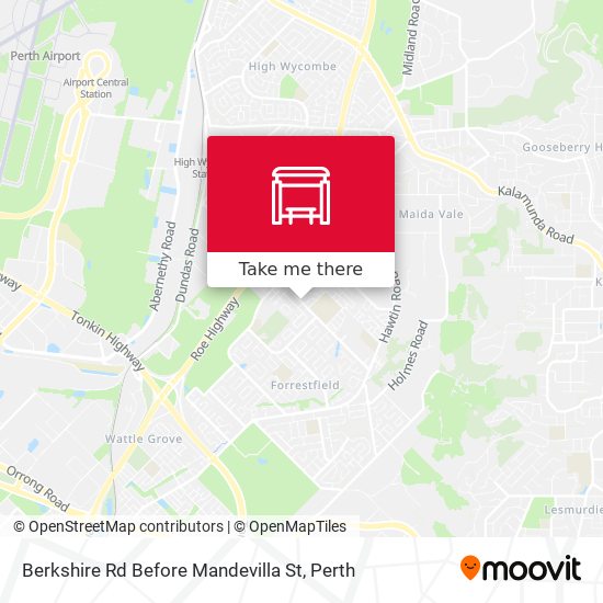 Berkshire Rd Before Mandevilla St map