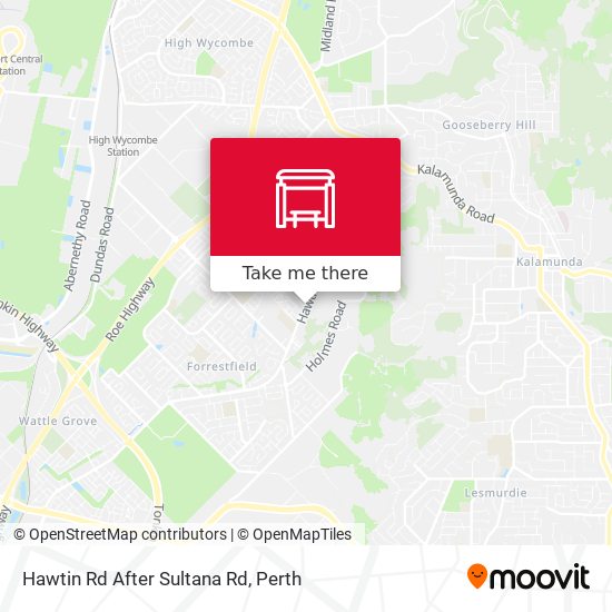 Hawtin Rd After Sultana Rd map