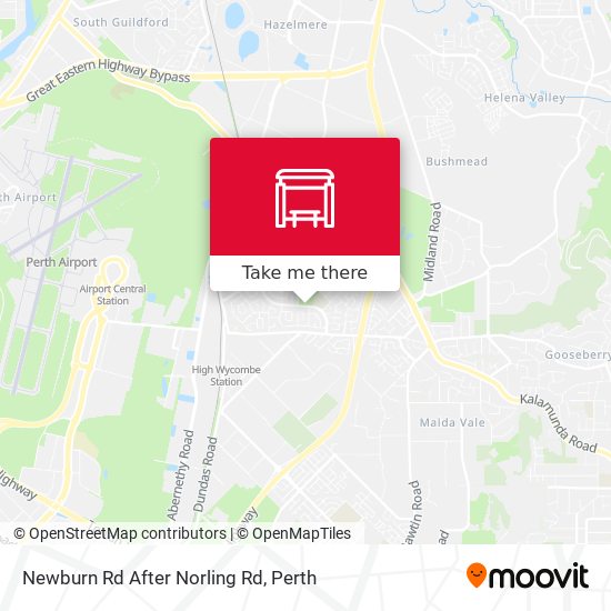 Newburn Rd After Norling Rd map