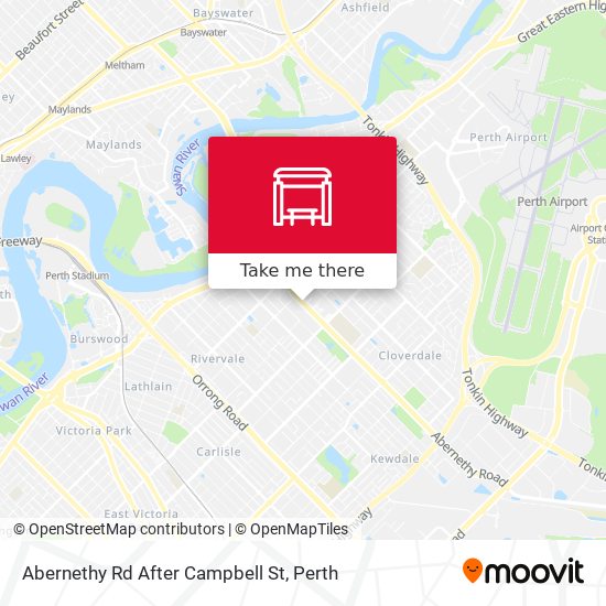 Abernethy Rd After Campbell St map