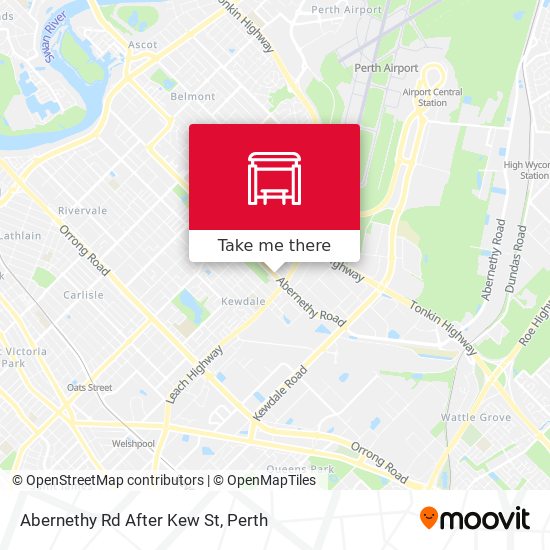 Abernethy Rd After Kew St map