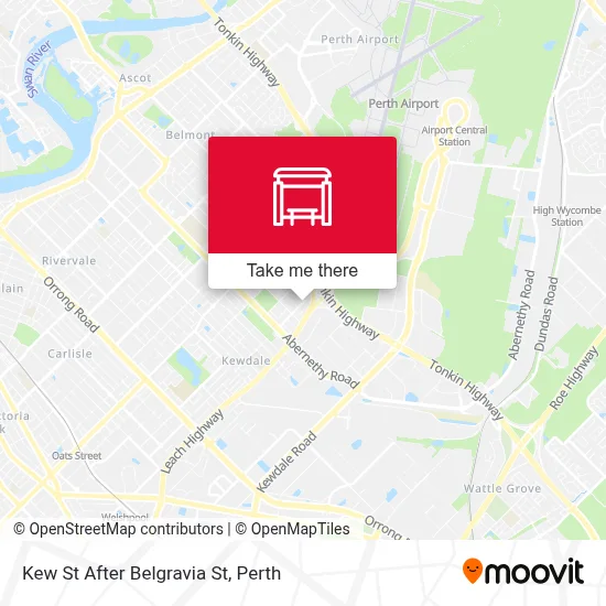 Mapa Kew St After Belgravia St