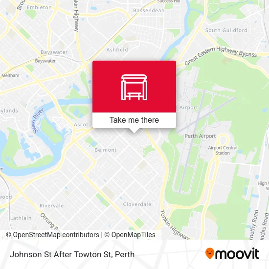Johnson St After Towton St map