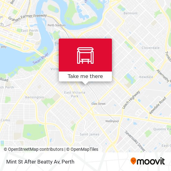 Mint St After Beatty Av map