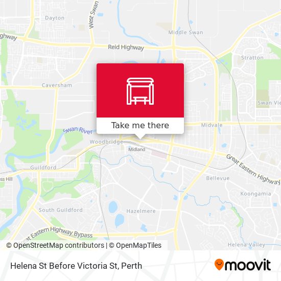 Helena St Before Victoria St map