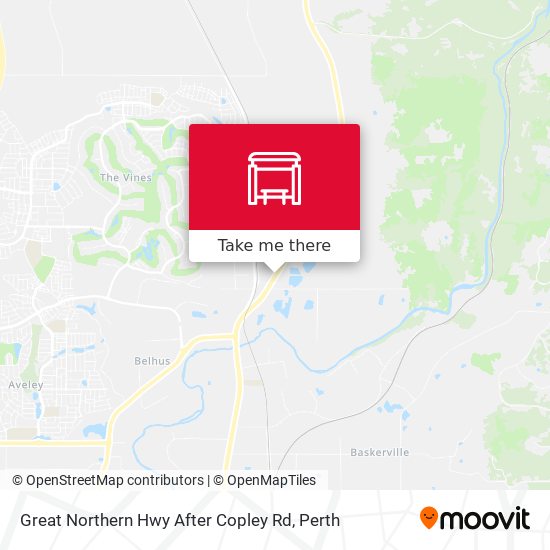 Great Northern Hwy After Copley Rd map