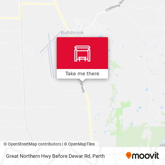 Great Northern Hwy Before Dewar Rd map