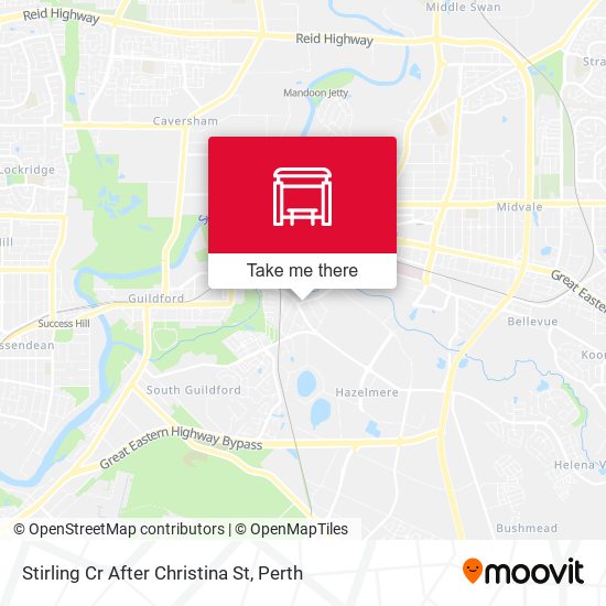 Stirling Cr After Christina St map