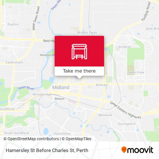 Hamersley St Before Charles St map