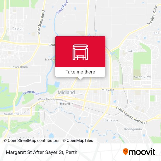 Margaret St After Sayer St map