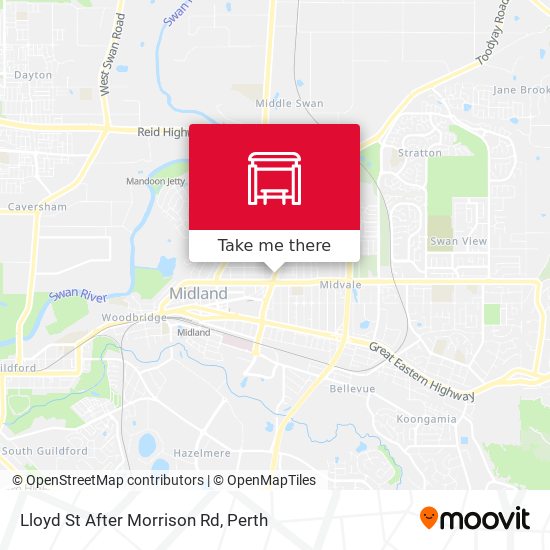Lloyd St After Morrison Rd map