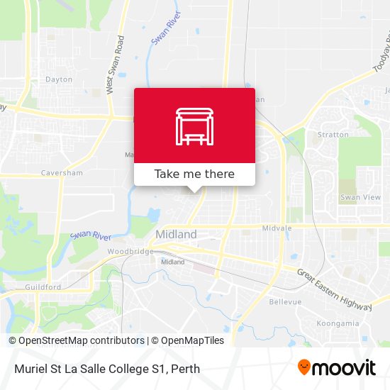 Muriel St La Salle College S1 map