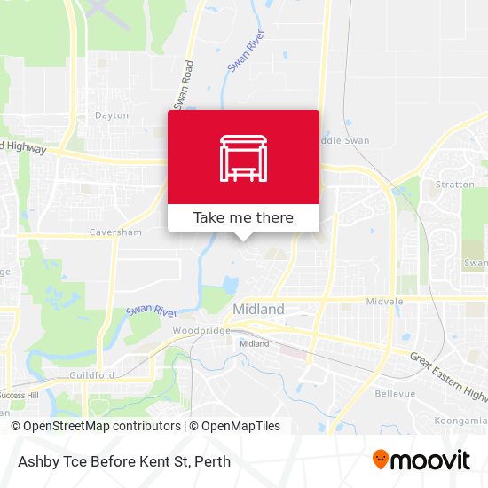 Ashby Tce Before Kent St map