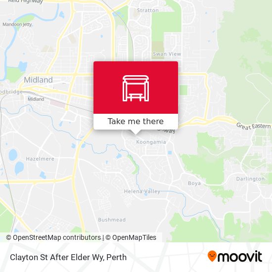 Clayton St After Elder Wy map