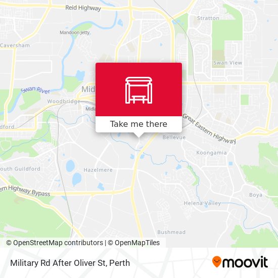 Military Rd After Oliver St map