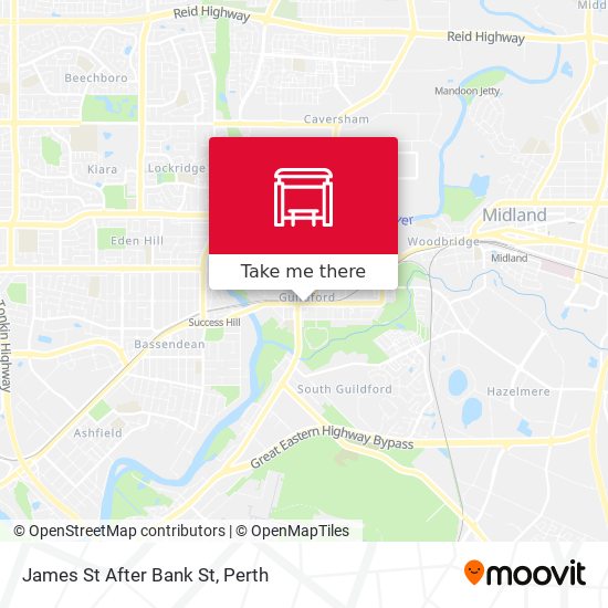 James St After Bank St map