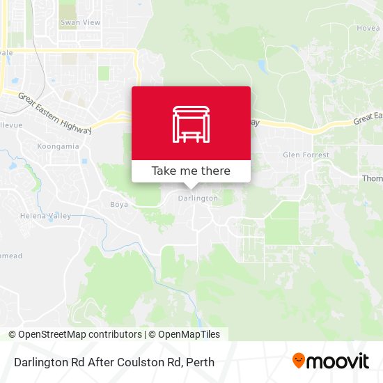 Darlington Rd After Coulston Rd map