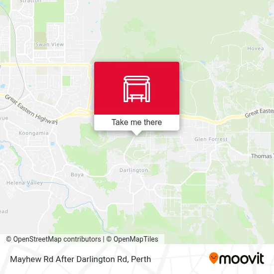 Mapa Mayhew Rd After Darlington Rd