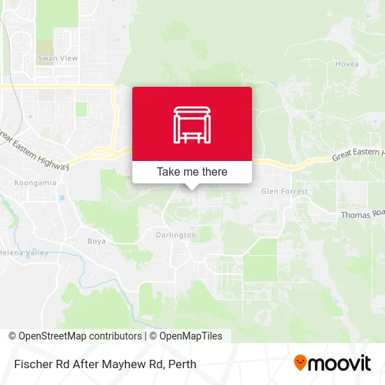 Mapa Fischer Rd After Mayhew Rd