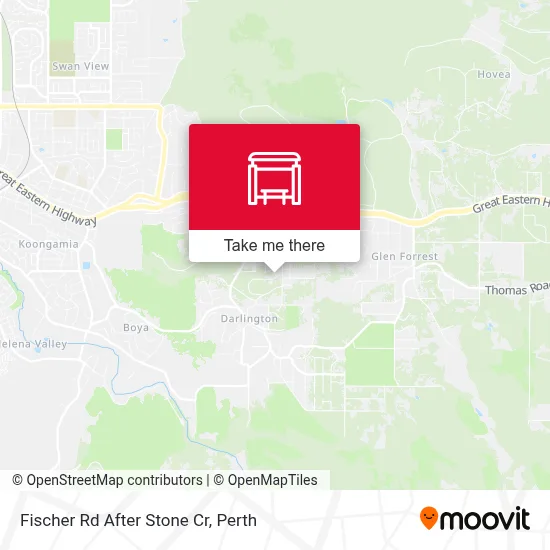 Mapa Fischer Rd After Stone Cr