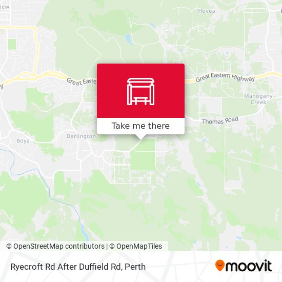 Ryecroft Rd After Duffield Rd map