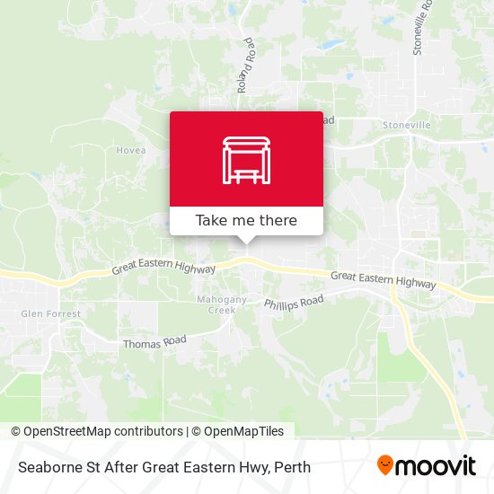 Seaborne St After Great Eastern Hwy map