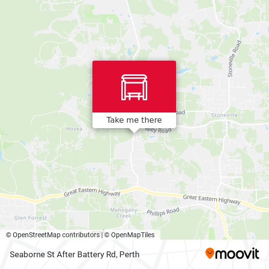 Seaborne St After Battery Rd map