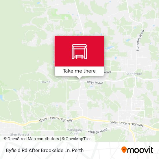 Byfield Rd After Brookside Ln map