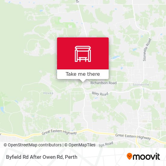Byfield Rd After Owen Rd map