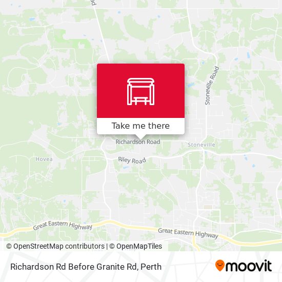 Richardson Rd Before Granite Rd map