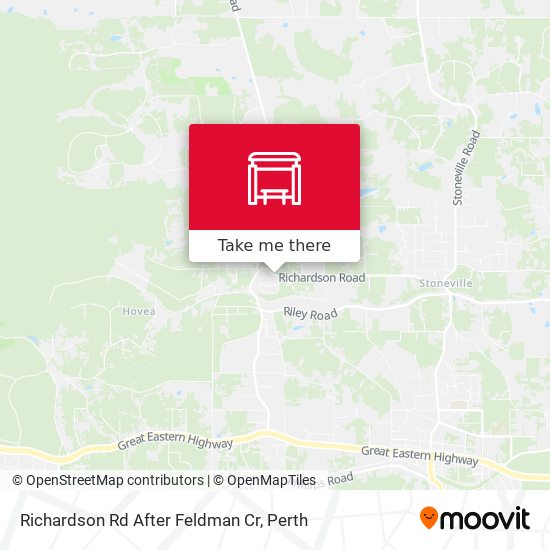 Richardson Rd After Feldman Cr map