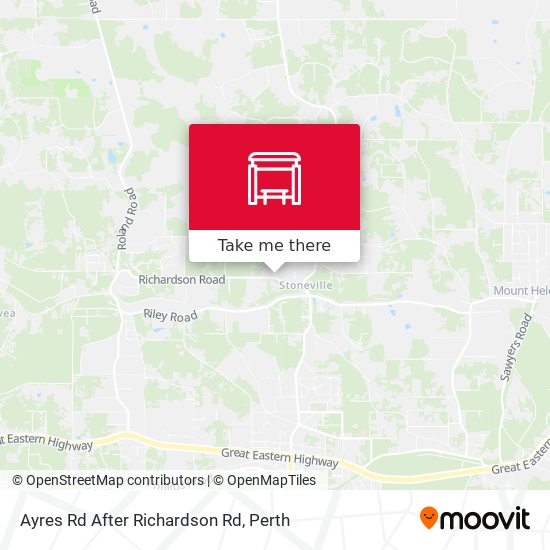 Ayres Rd After Richardson Rd map