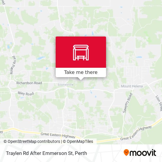Traylen Rd After Emmerson St map