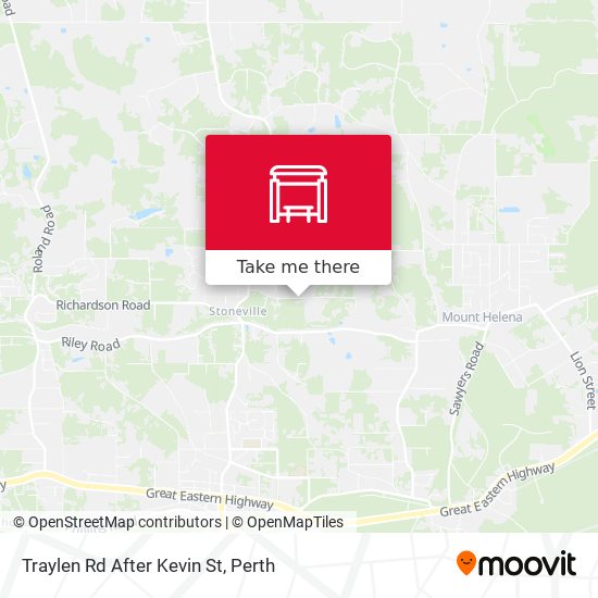 Traylen Rd After Kevin St map