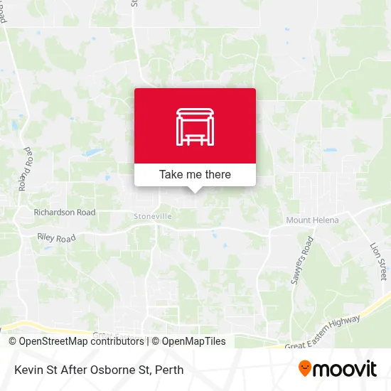 Mapa Kevin St After Osborne St