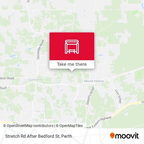 Stretch Rd After Bedford St map