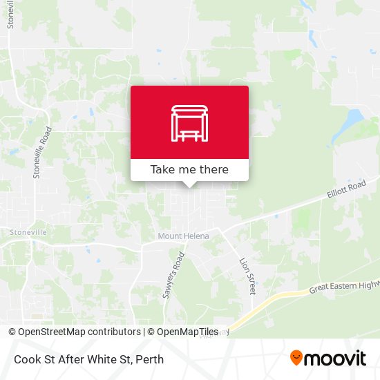 Cook St After White St map